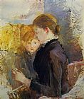 Berthe Morisot Miss Reynolds painting